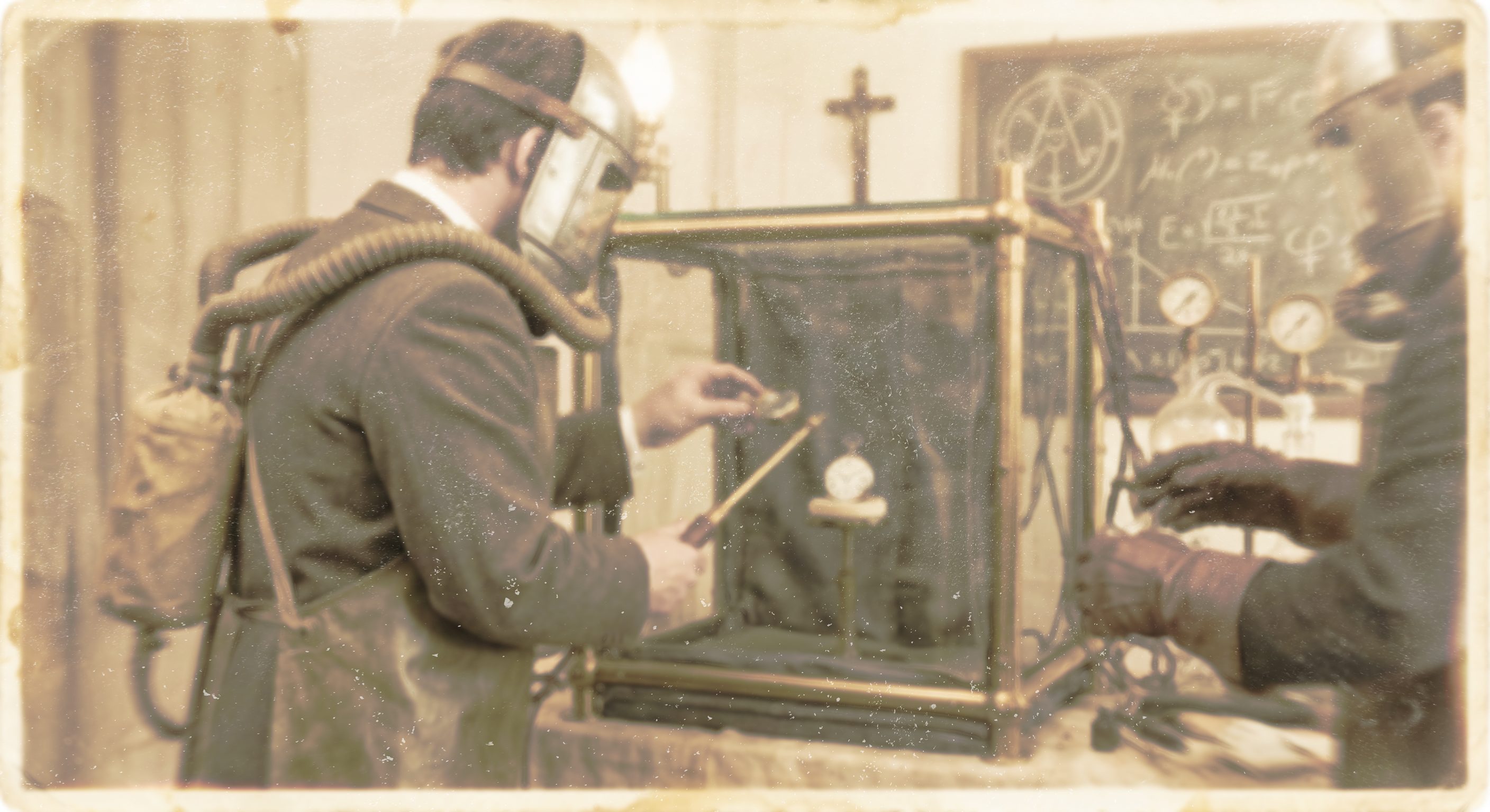 Fr. Crowhurst conducts the preliminary analyses of 1862-004